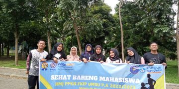 Olahraga Tema “Sehat Bersama Mahasiswa”